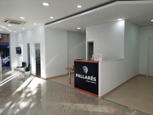 Recepción de Pallarés Centro Auditivo en Orihuela